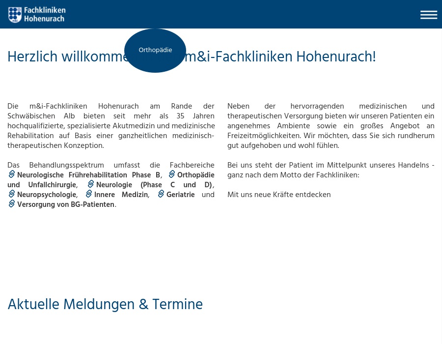 Fachkliniken Hohenurach