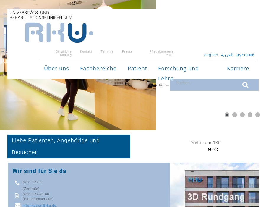 RKU - Universitäts- und Rehabilitationskliniken Ulm gGmbH