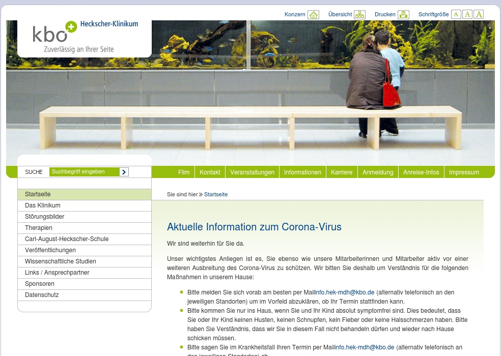 kbo Heckscher - Klinikum gemeinnützige GmbH