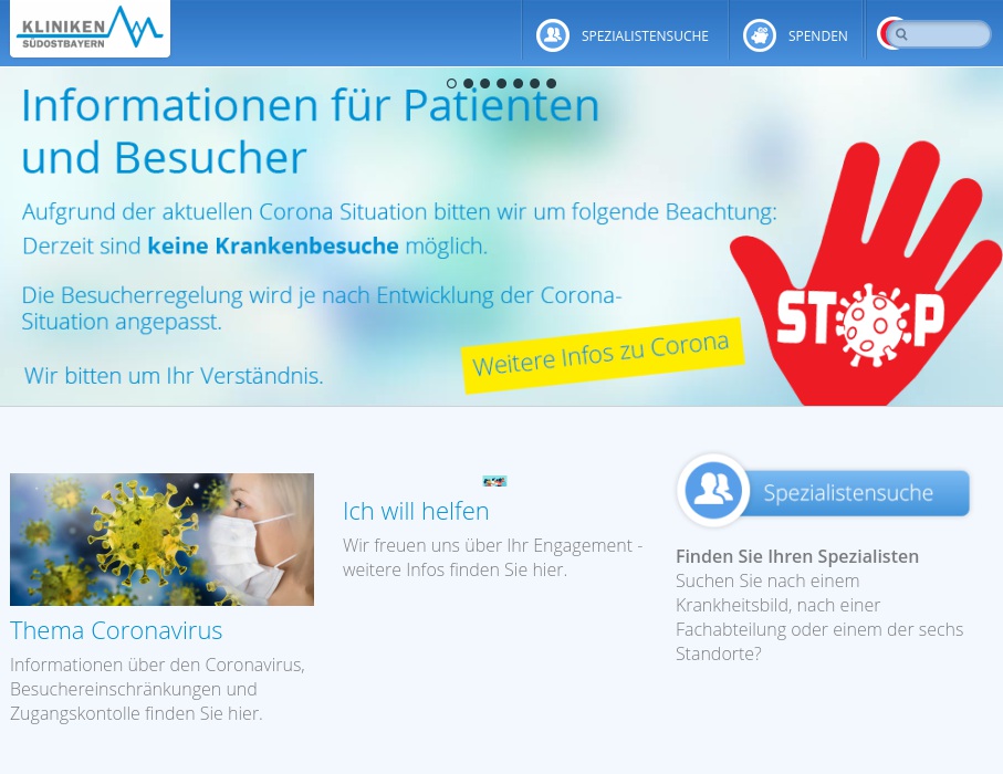 Kresiklinik Bad Reichenhall mit den Außenstellen Berchtesgaden und Freilassing