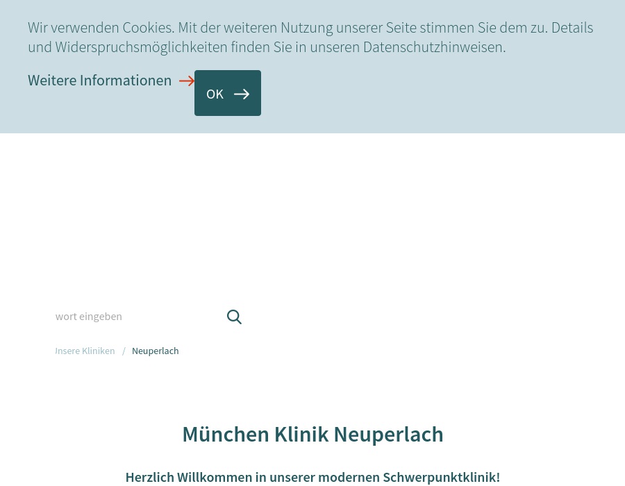 München Klinik Neuperlach, Städtisches Klinikum München GmbH