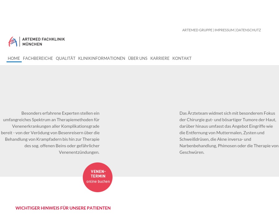Artemed Fachklinik München