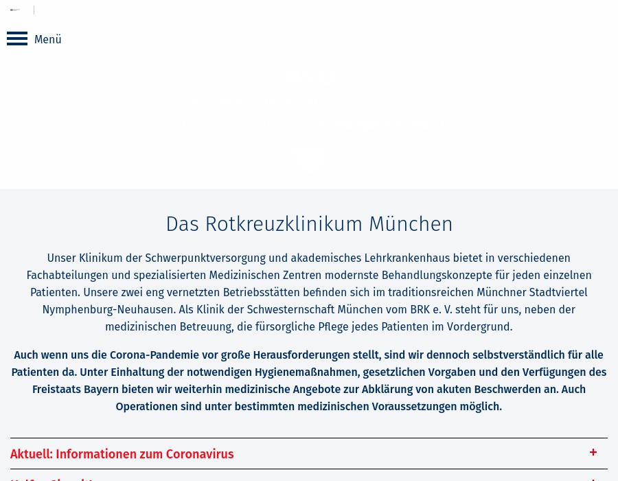 Rotkreuzklinikum München - Frauenklinik