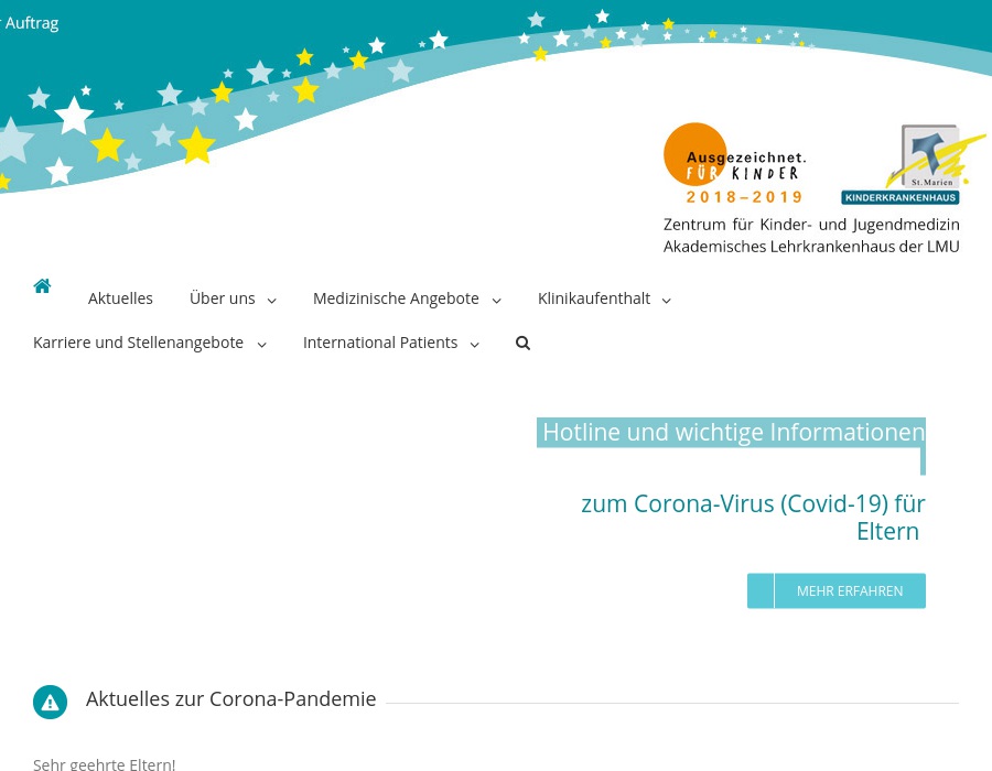 Kinderkrankenhaus St. Marien gGmbH