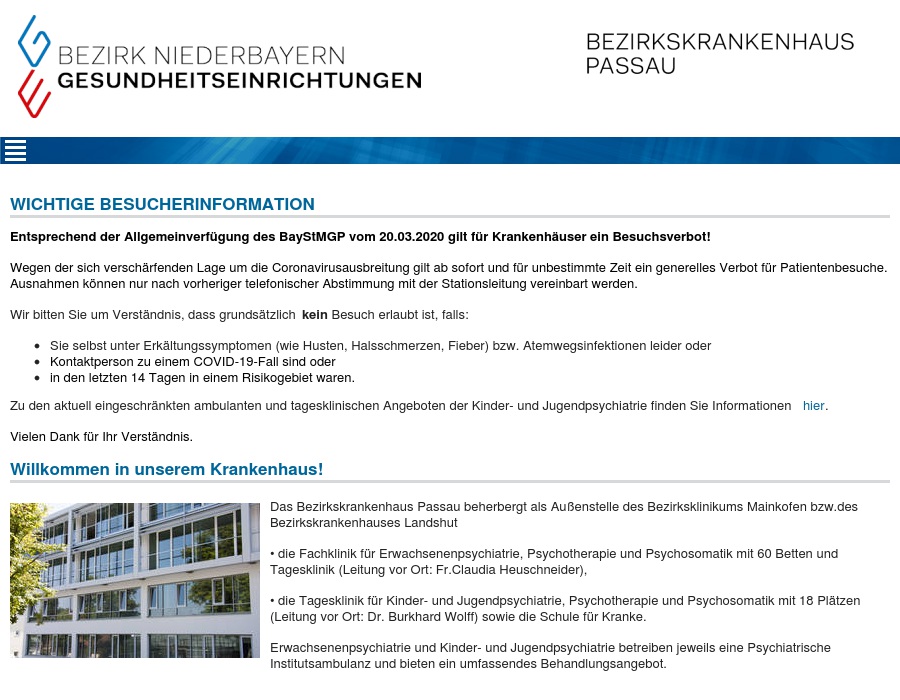 Bezirkskrankenhaus Passau