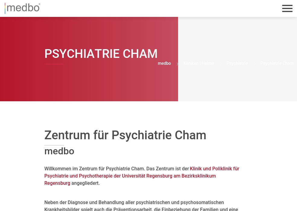 Zentrum für Psychiatrie Cham