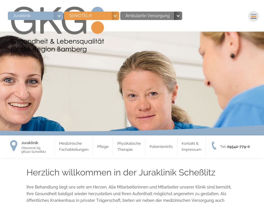 Klinikum des Landkreises Bamberg - Betriebsstätte Juraklinik Scheßlitz