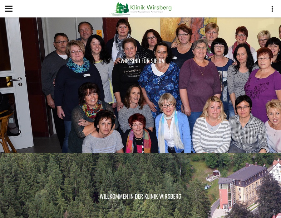 Klinik Wirsberg, Klinik für Psychiatrie und Psychotherapie