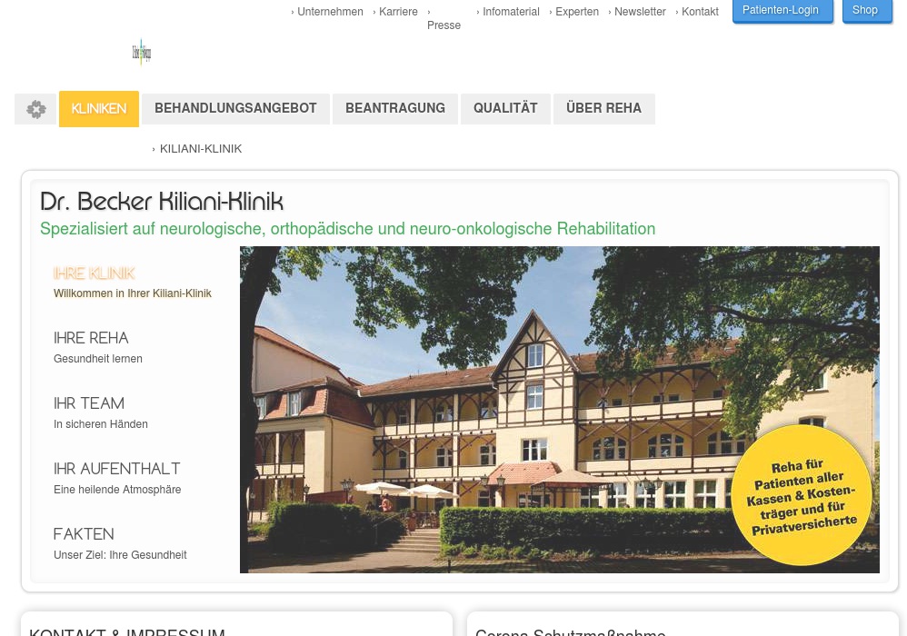 Dr. Becker Kiliani Klinik