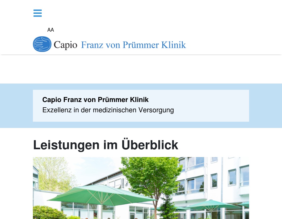 Capio Franz von Prümmer Klinik