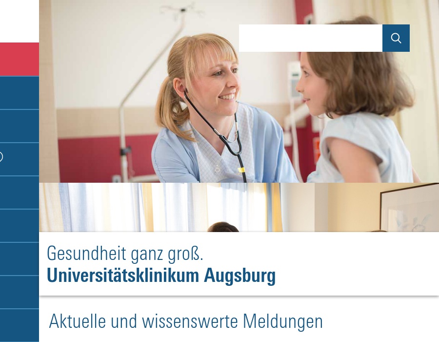 Klinikum Augsburg mit Kliniken für Kinder und Jugendliche