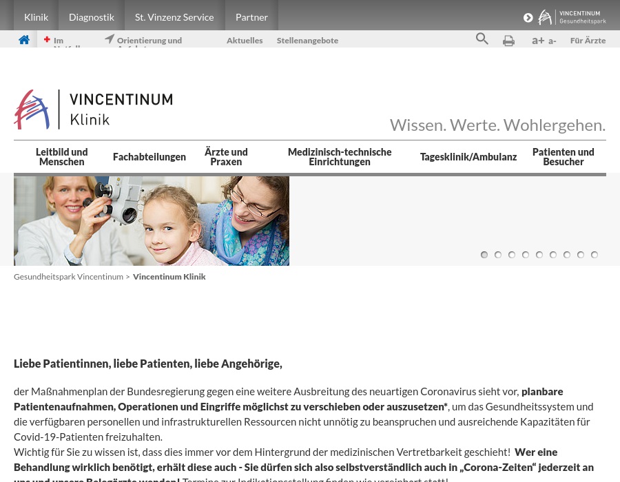 Klinik Vincentinum GmbH &amp; Co. KG
