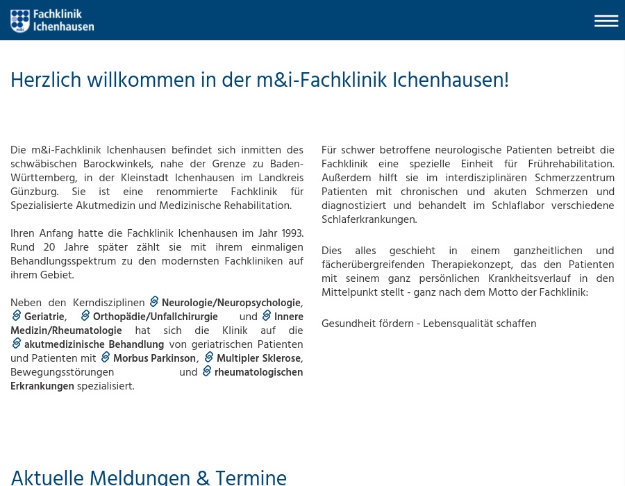 Fachklinik Ichenhausen