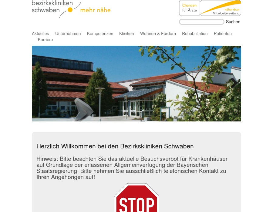 Bezirkskliniken Schwaben, Bezirkskrankenhaus Donauwörth