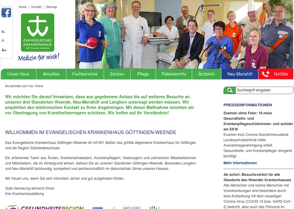Evangelisches Krankenhaus Göttingen-Weende gGmbH