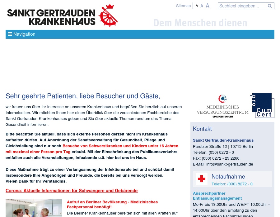 Sankt Gertrauden-Krankenhaus GmbH