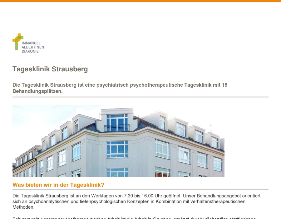 Tagesklinik Strausberg