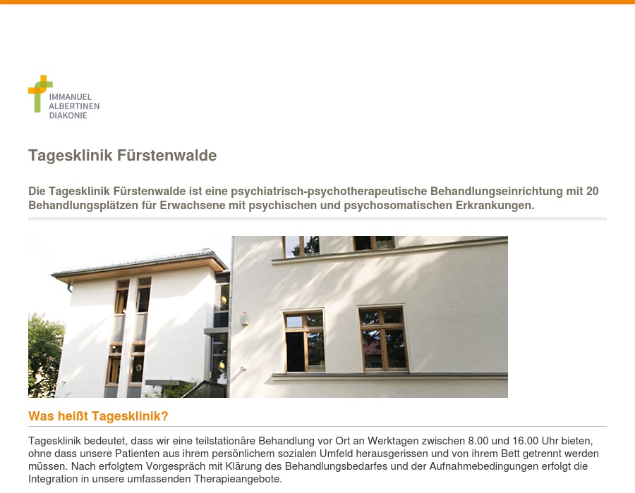 Tagesklinik Fürstenwalde