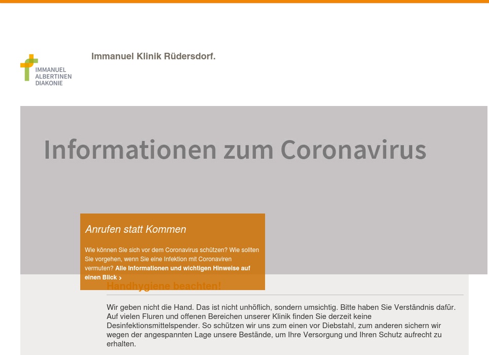 Immanuel Klinik Rüdersdorf