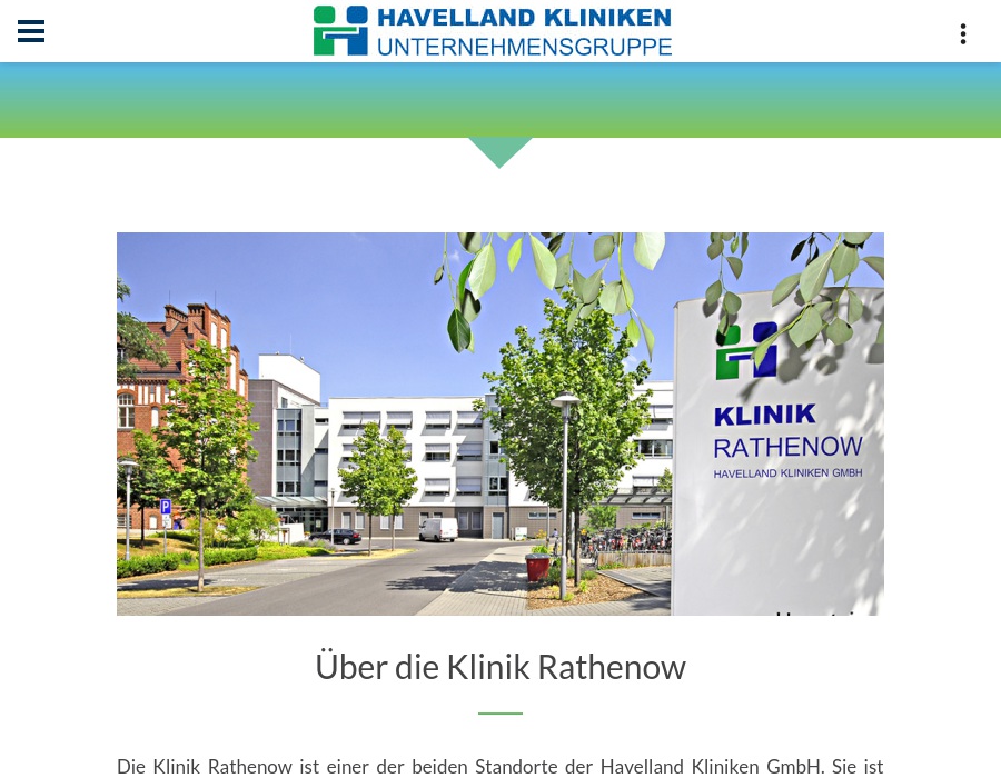 Havelland Kliniken GmbH, Klinik Rathenow
