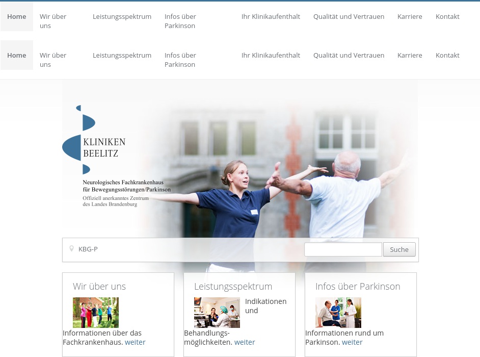 Neurologisches Fachkrankenhaus für Bewegungsstörungen / Pa