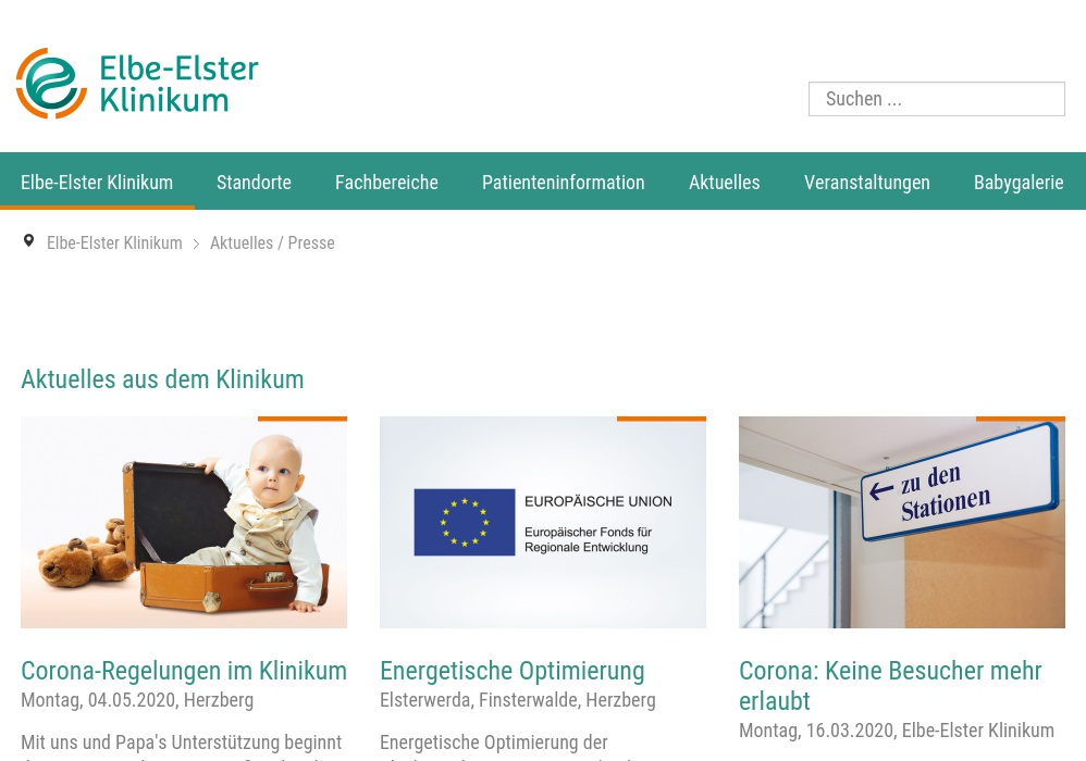 Elbe-Elster Klinikum GmbH Krankenhaus Finsterwalde