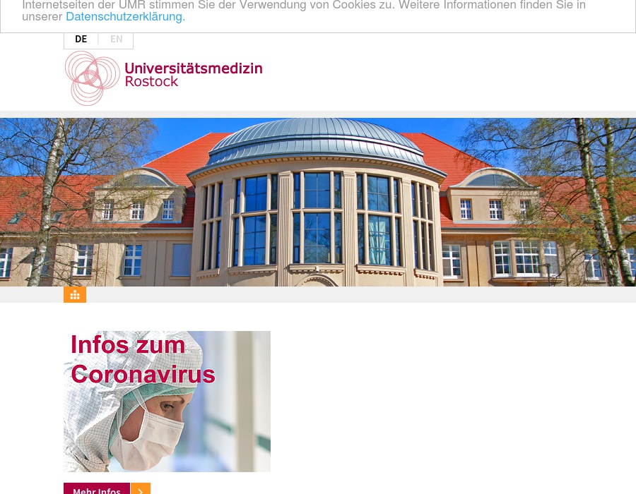 Tagesklinik für Onkologie, Kinderonkologie, Dermatologie, Neurologie, HNO