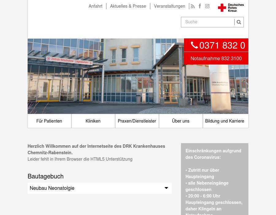 Deutsches Rotes Kreuz Krankenhaus Chemnitz-Rabenstein