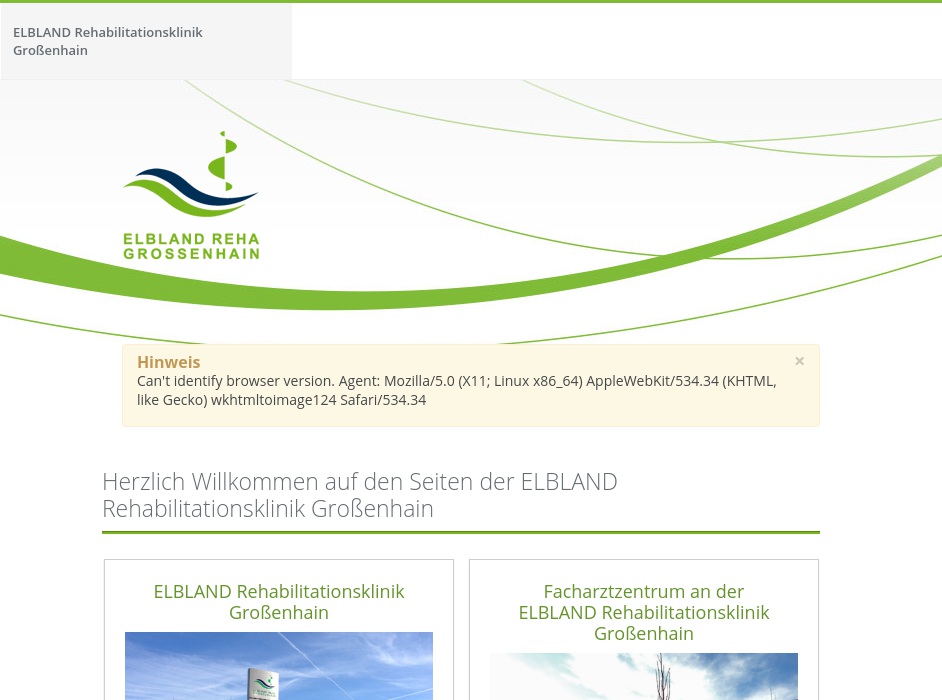 ELBLAND Rehabilitationsklinik Großenhain