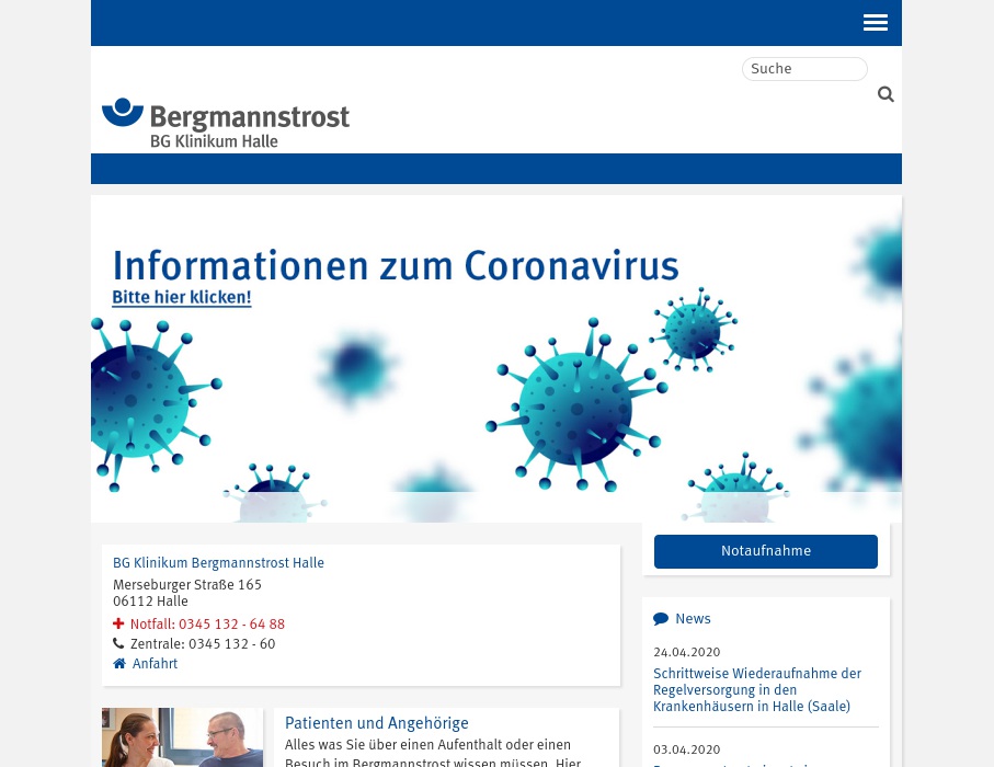 BG Klinikum Bergmannstrost Halle