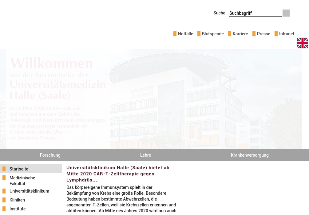 Universitätsklinikum Halle (Saale)