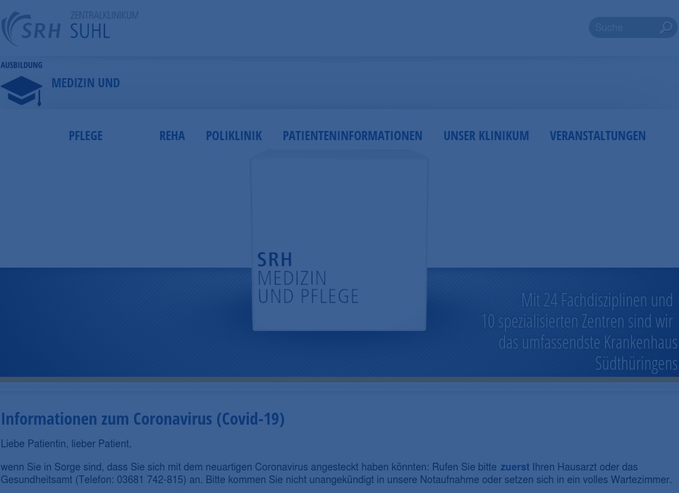 SRH Zentralklinikum Suhl GmbH