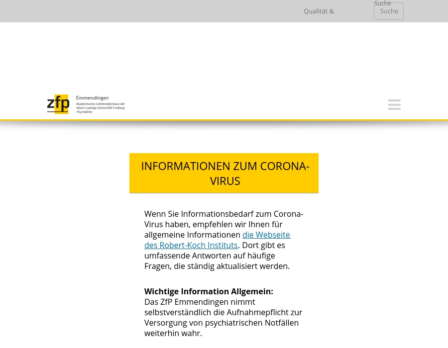 Psychiatrische Tagesklinik Lörrach