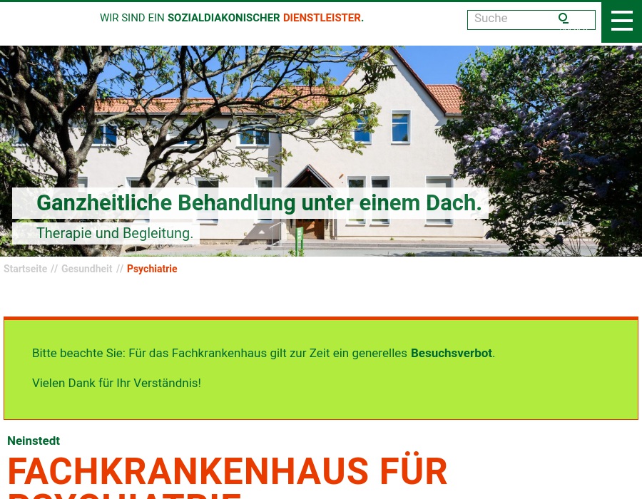 Ev. Fachkrankenhaus für Psychiatrie "Hildegard von Bingen"