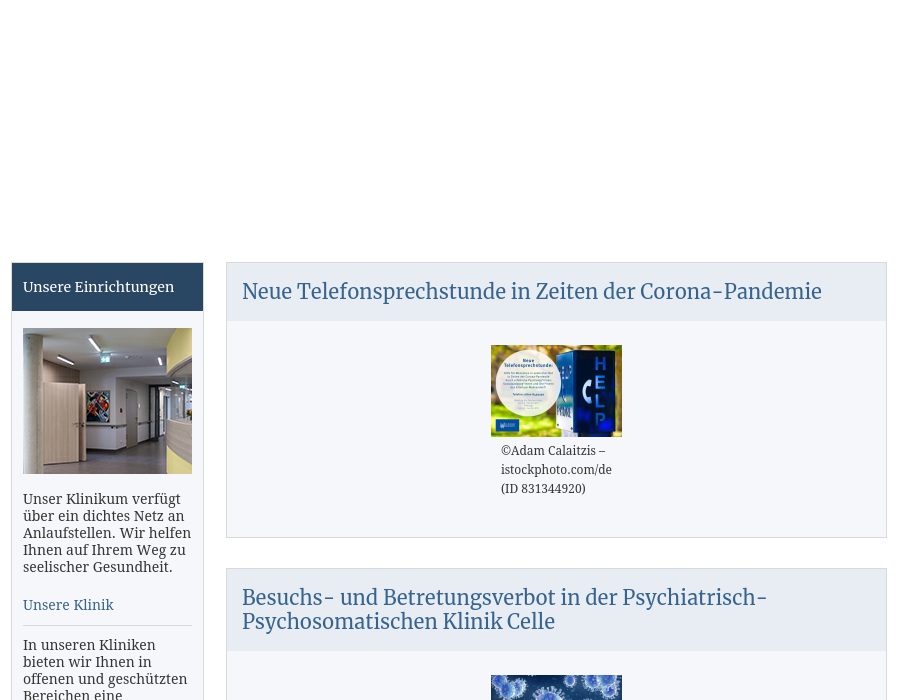 Psychiatrisch-Psychosomatische Klinik Celle