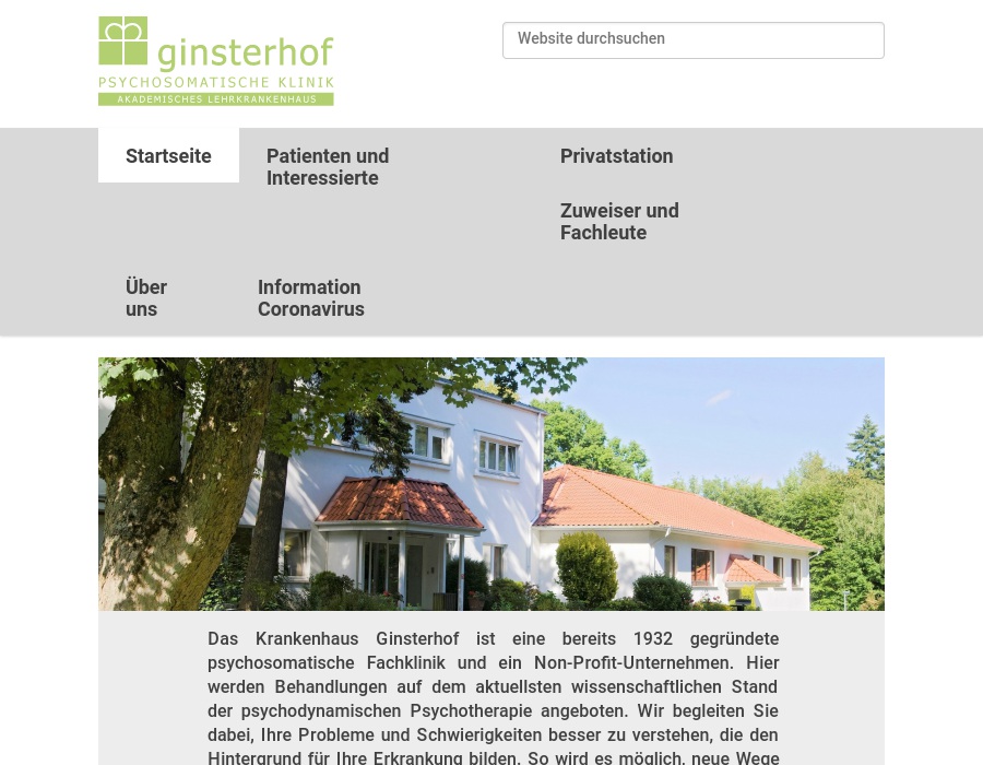Ev. Krankenhaus Ginsterhof GmbH