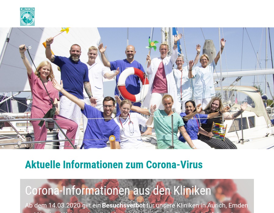 Ubbo-Emmius-Klinik gGmbH, Ostfriesisches Krankenhaus, Klinik Aurich