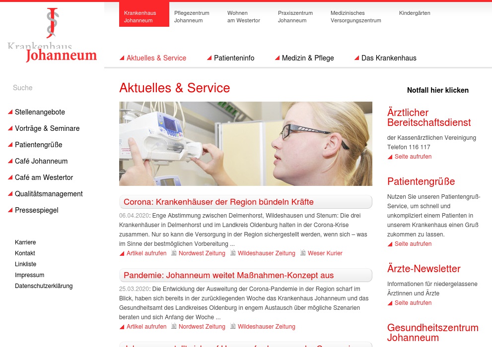 Krankenhaus Johanneum