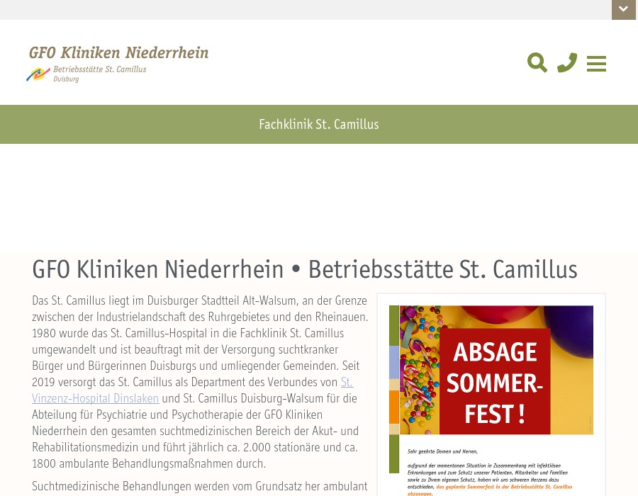 Fachklinik St. Camillus gGmbH
