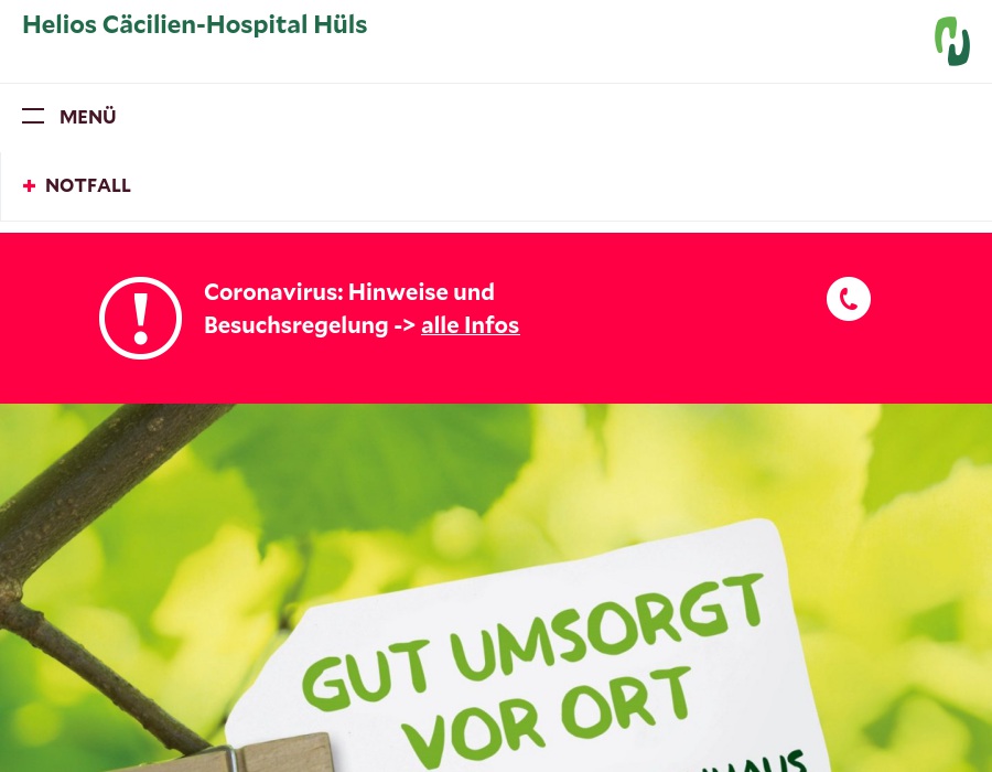 Helios Cäcilien-Hospital Hüls