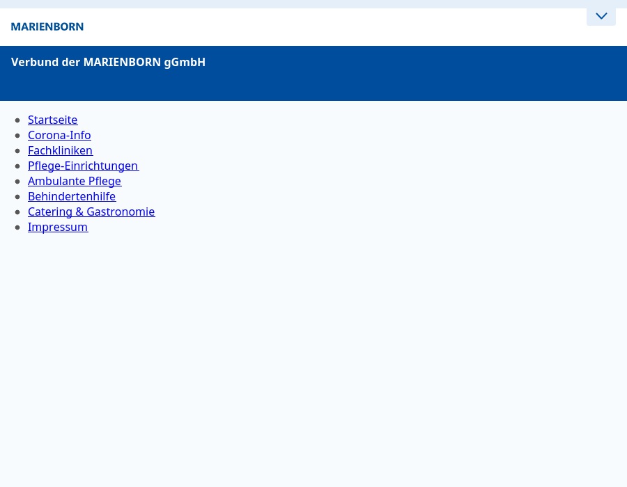 Fachklinik für Psychiatrie und Psychotherapie der MARIENBORN gGmbH