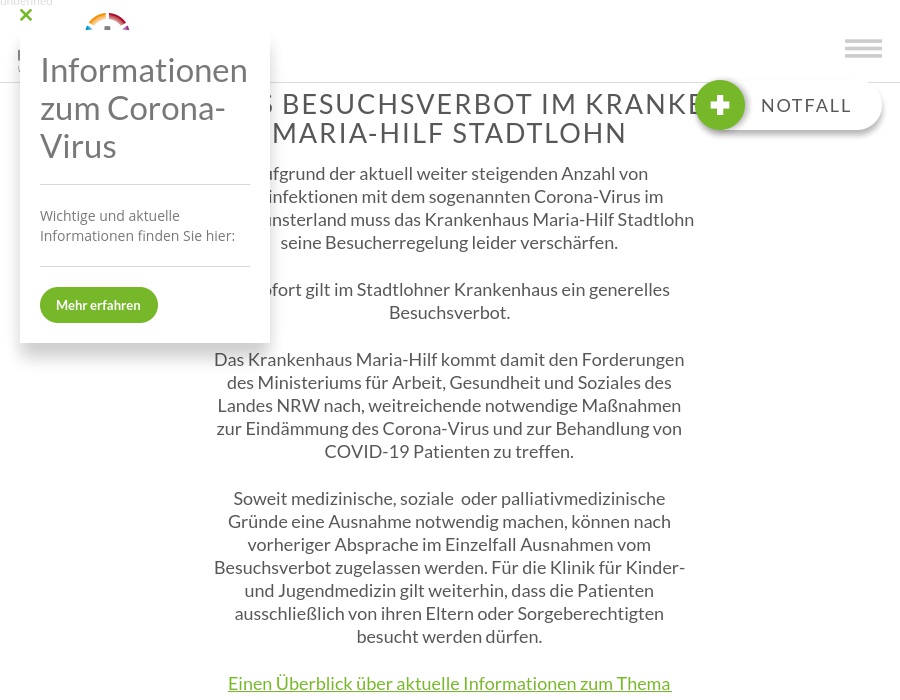 Krankenhaus und MVZ Maria-Hilf Stadtlohn GmbH