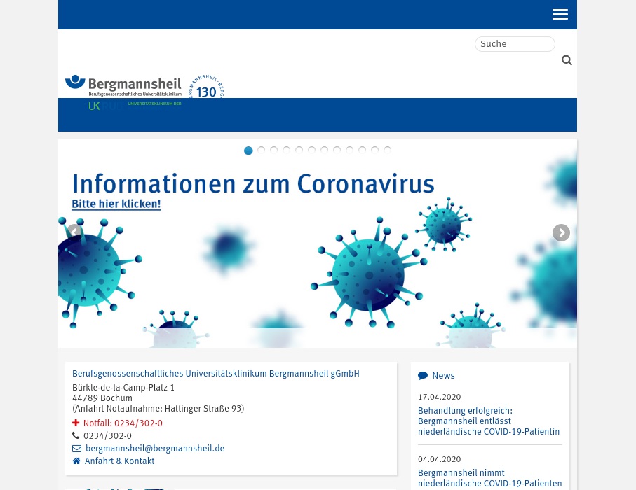 Berufsgenossenschaftliches Universitätsklinikum Bergmannsheil gGmbH