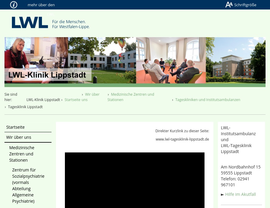 LWL-Klinik Lippstadt/Tagesklinik Psychiatrie Lippstadt