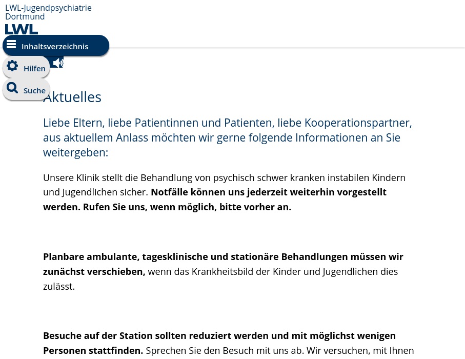 LWL-Tagesklinik Dortmund