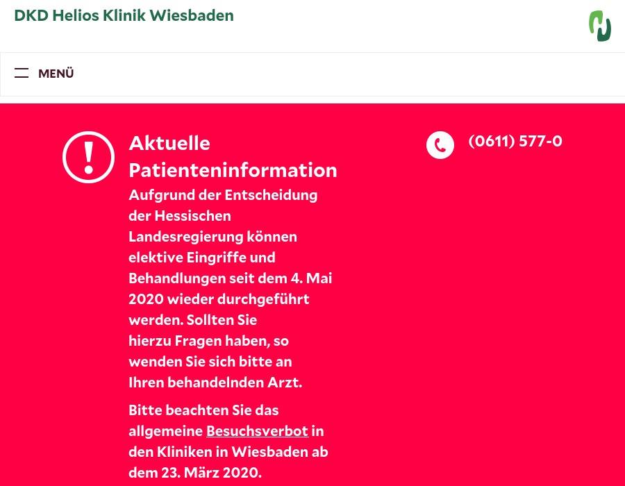 DKD HELIOS Klinik Wiesbaden