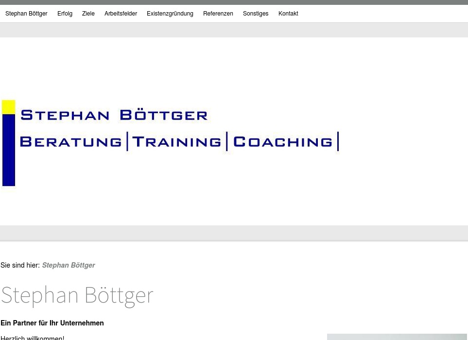 Stephan Böttger Beratung Training Coaching