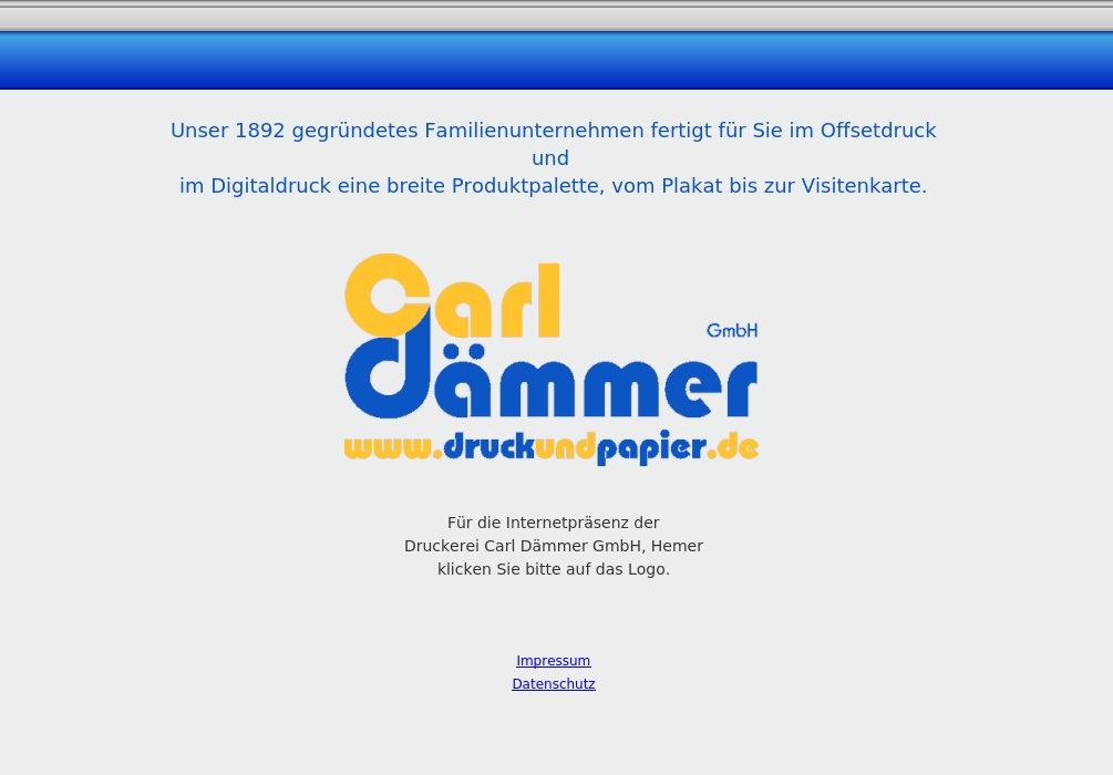 Druckerei Karl Dämmer GmbH