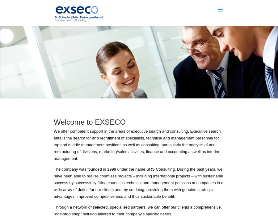 exseco - Exsecutive Search + Consulting - Dr. Schindler