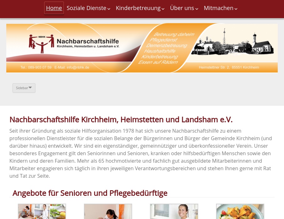 Nachbarschaftshilfe Kirchheim, Heimstetten und Landsham e.V.
